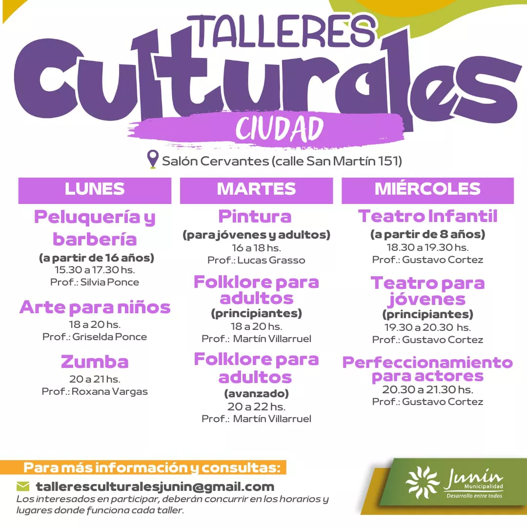 Talleres Culturales Ciudad