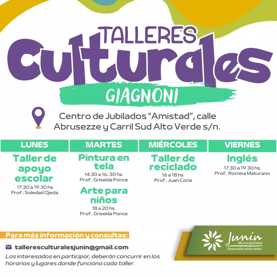 Talleres Culturales Giagnoni