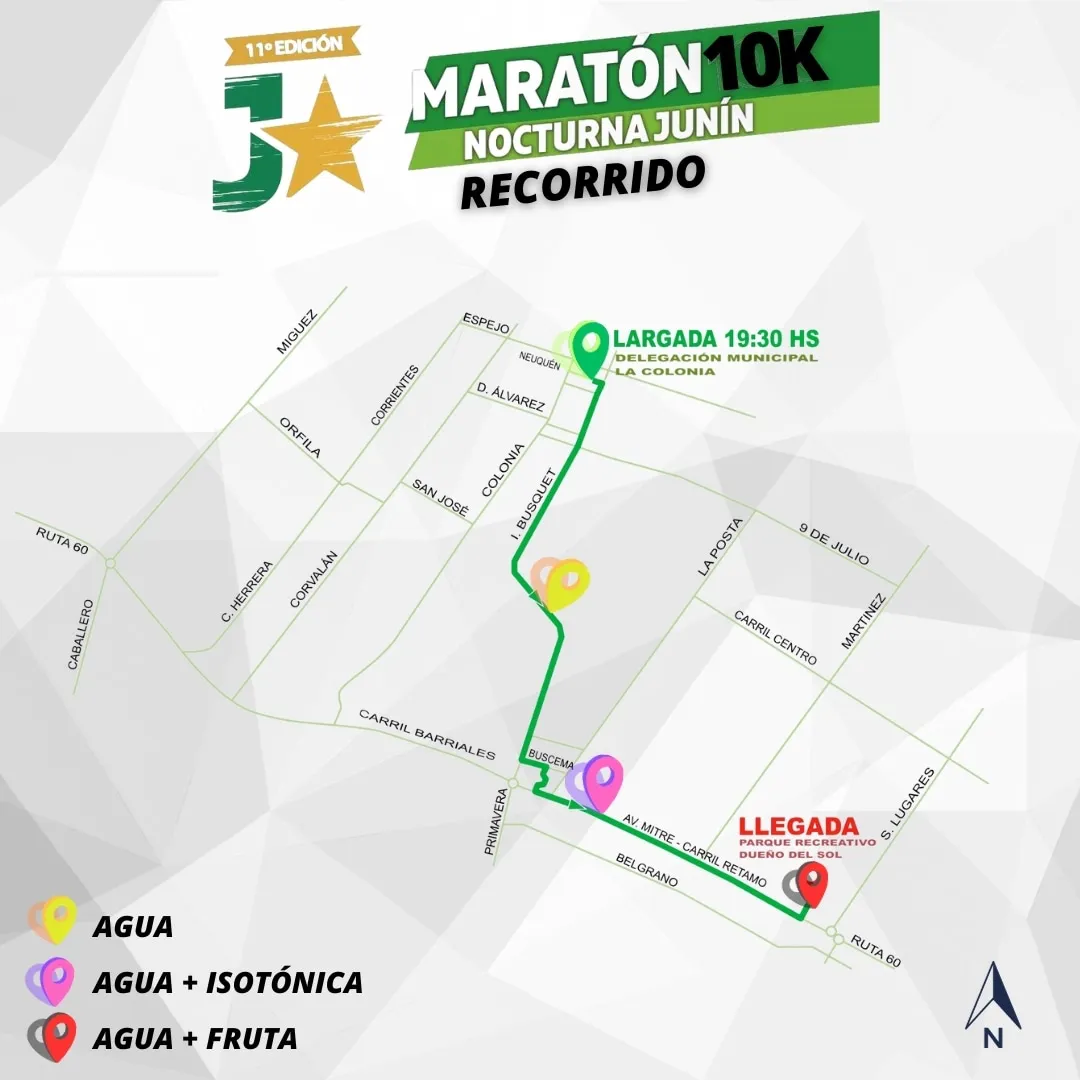 Maratón - Recorrido 10K