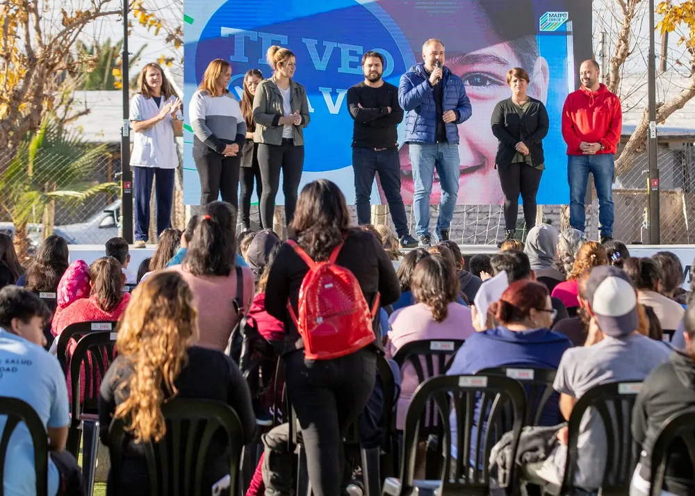 Cierre programa Te Veo en Maipú 3