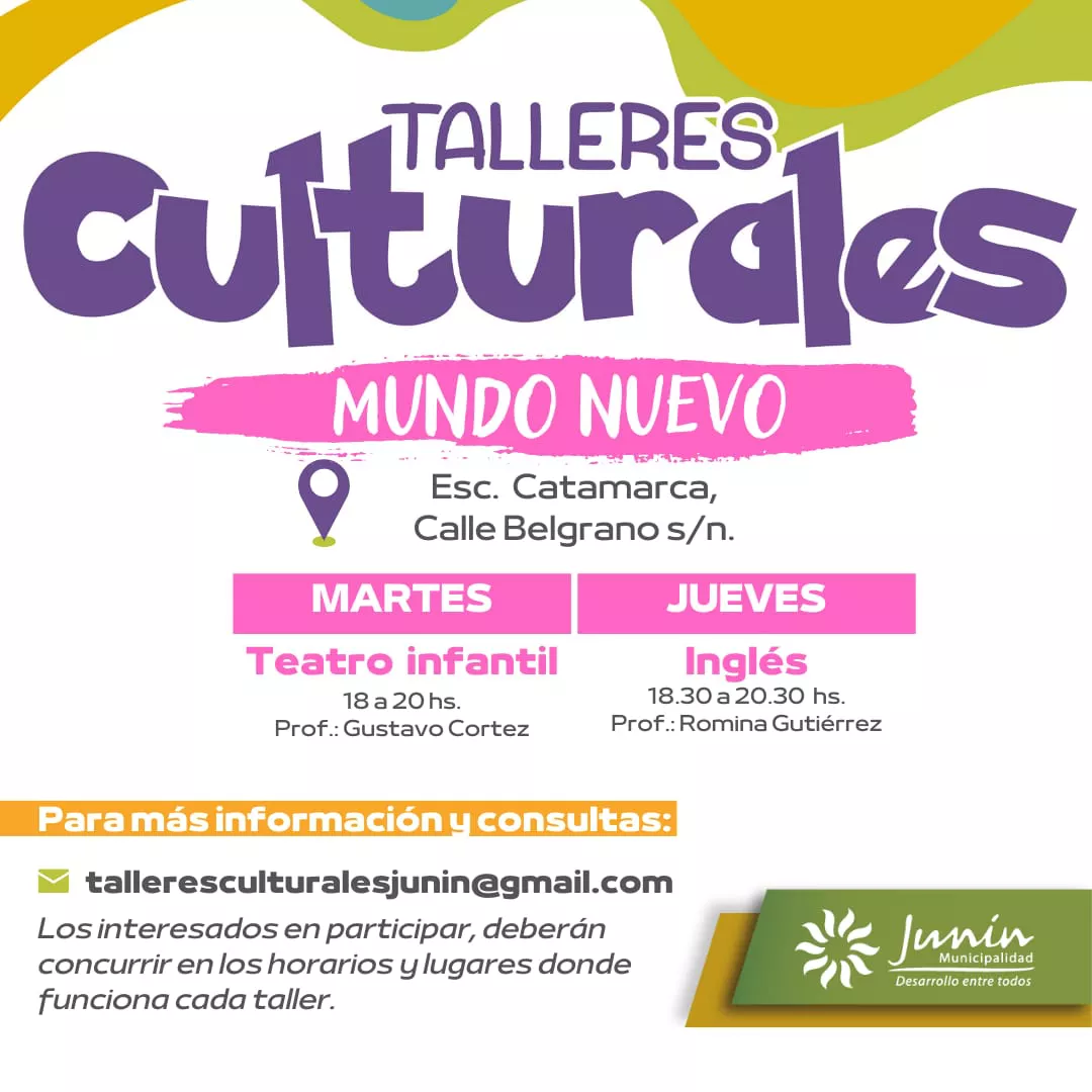 Talleres Culturales Mundo Nuevo