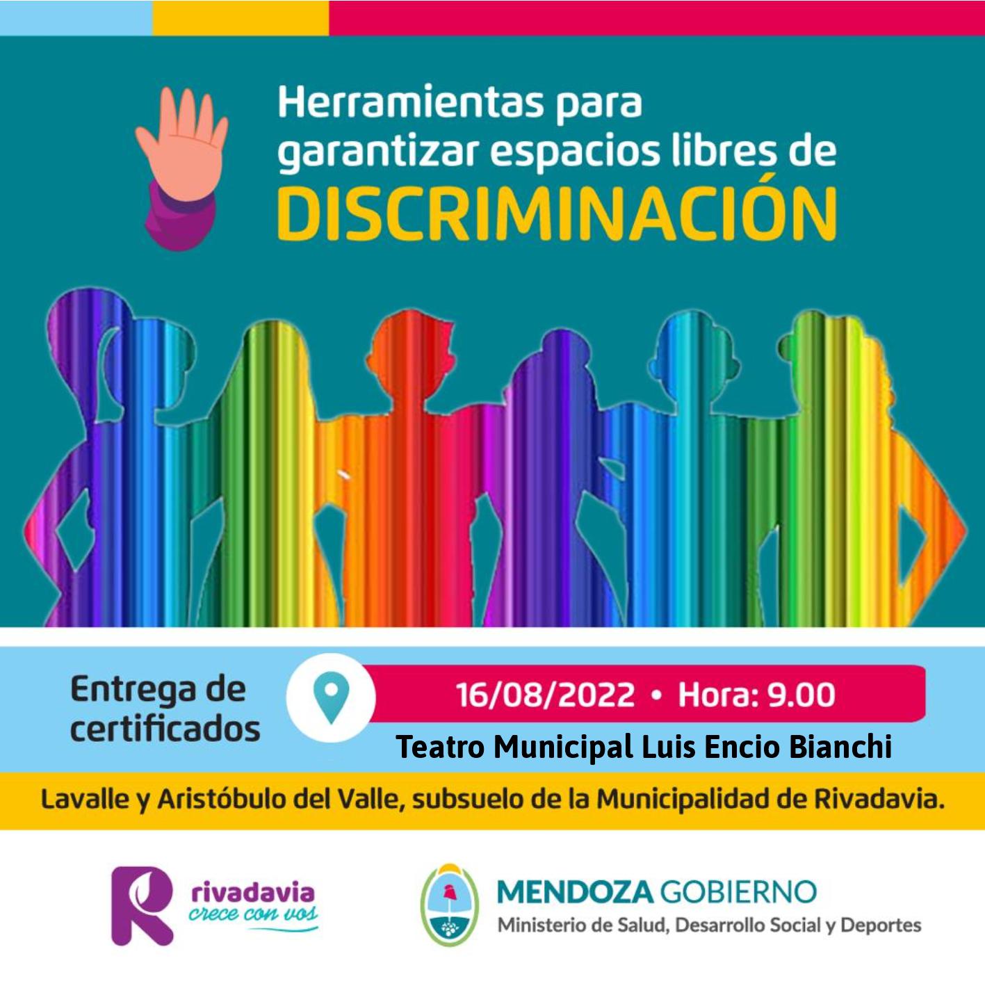 CapacitaciÓn “herramientas Para Garantizar Espacios Libres De DiscriminaciÓn” 2633