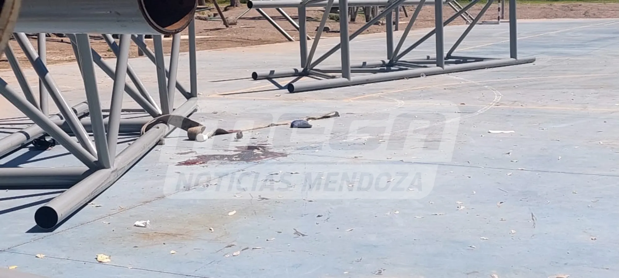 URGENTE: UN OPERARIO CAYÓ DE VARIOS METROS DE ALTURA Y ESTÁ GRAVE