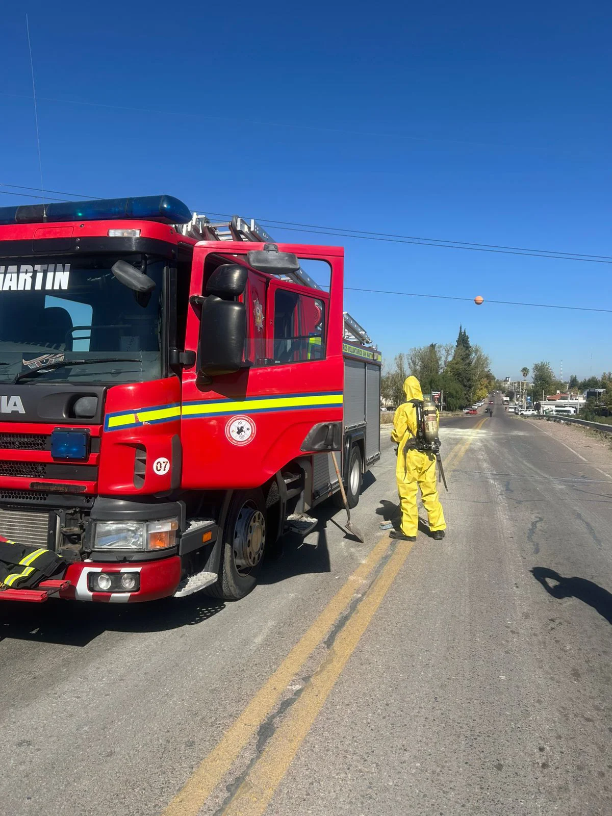 INCIDENTE CON MATERIALES PELIGROSOS: CORTE TOTAL EN EL PUENTE DE CALLE ...