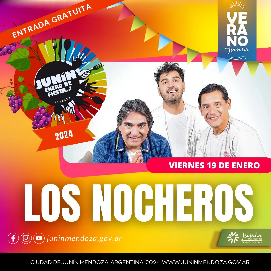 MÚSICA, OFERTA GASTRONÓMICA, NOCHECITAS DE VERANO Y… JUNÍN I