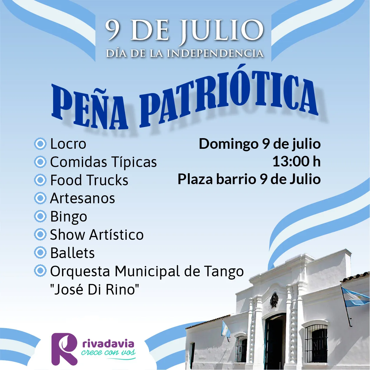 9 de julio 23 peña