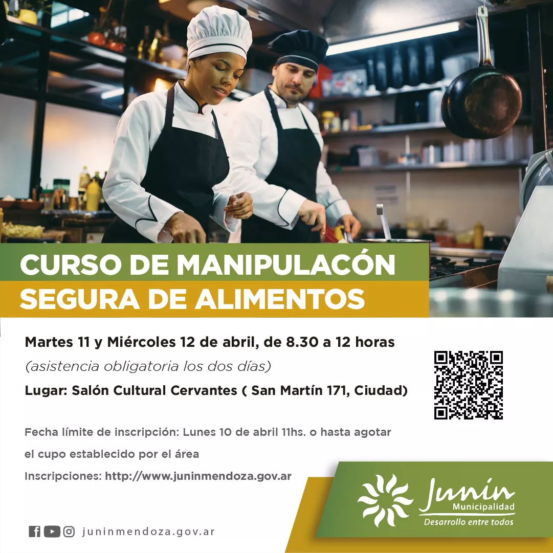 Curso Manipulación de alimentos