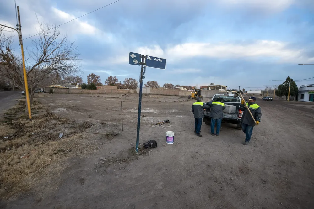 Comienzo de obras de la Esc Normal-1501
