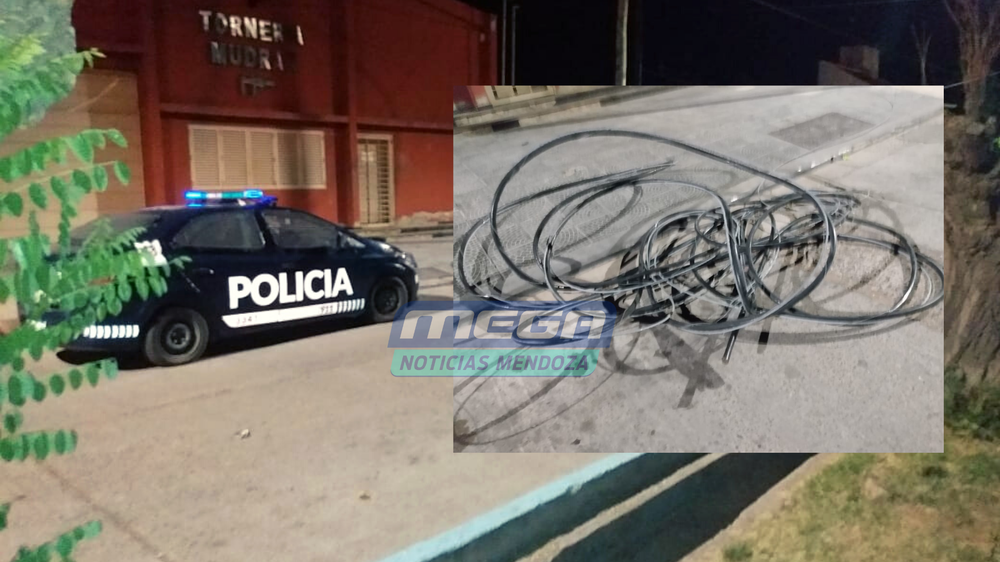 robo de cables barrio San Pedro