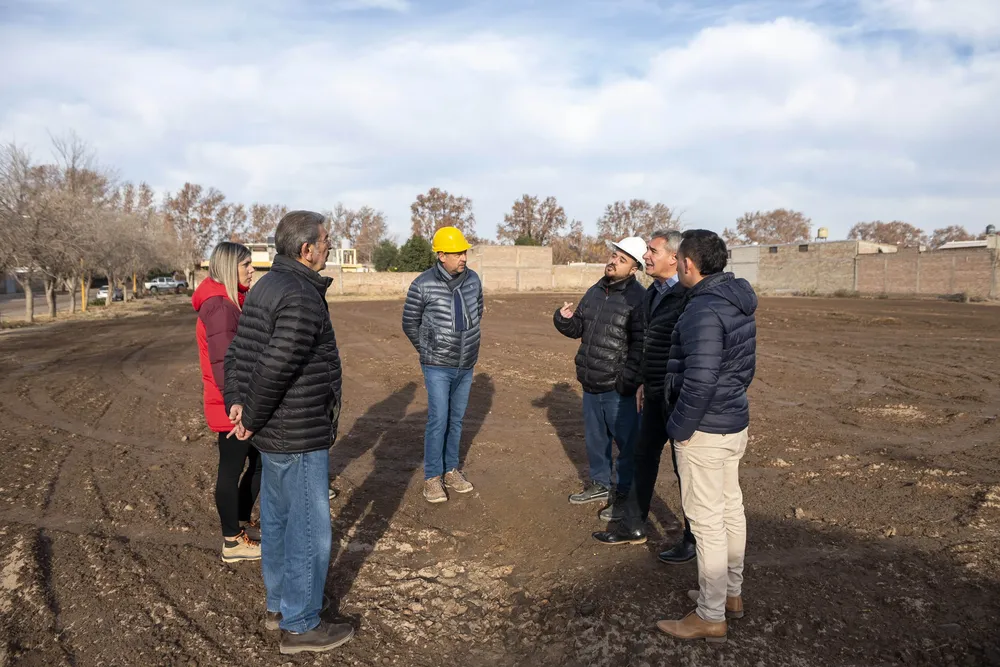 Comienzo de obras de la Esc Normal-1570