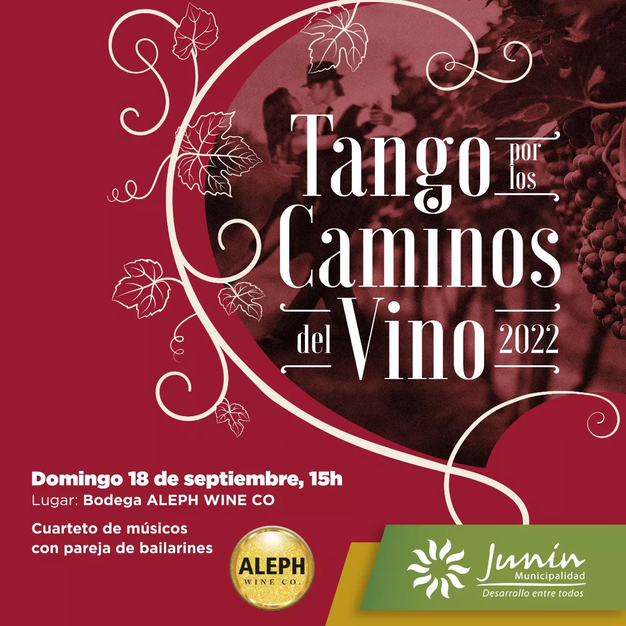 XIII EDICIÓN DE TANGO POR LOS CAMINOS DEL VINO