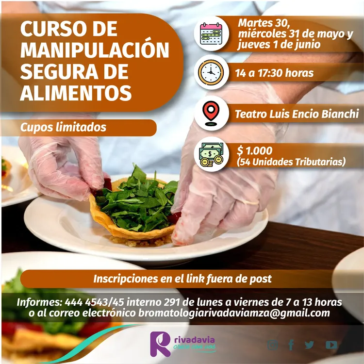 curso manipulacioon mayo