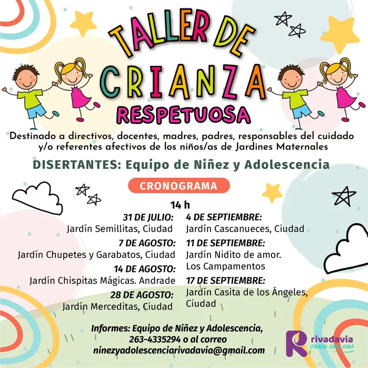TALLER DE CRIANZA RESPETUOSA