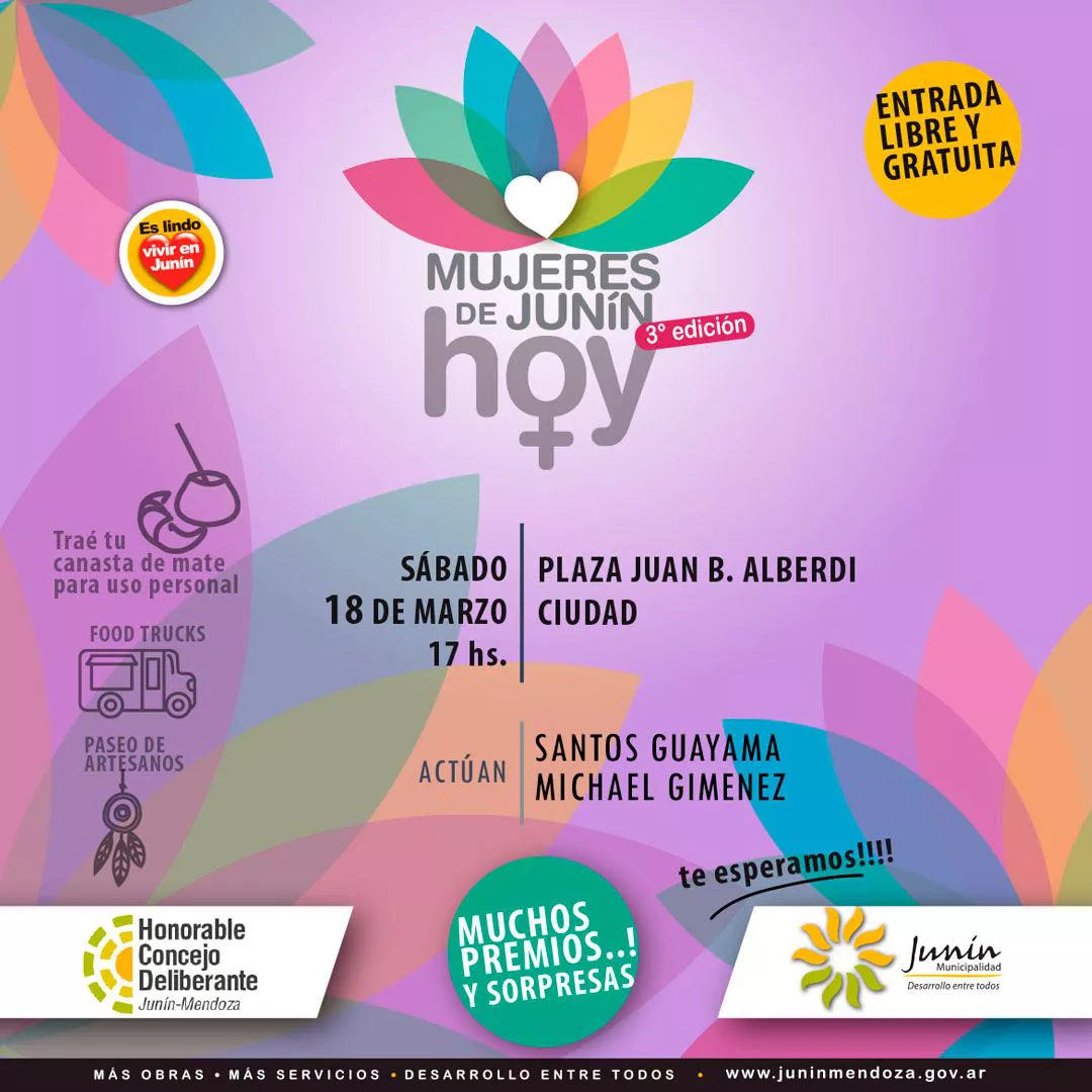 SE VIENE LA 3ra EDICION DEL ENCUENTRO MUJERES DE JUNIN HOY