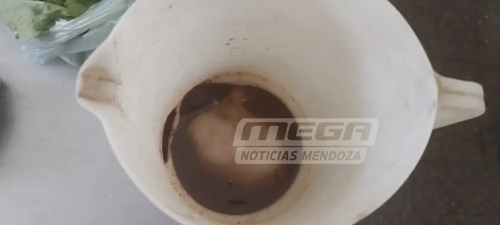 agua con arena