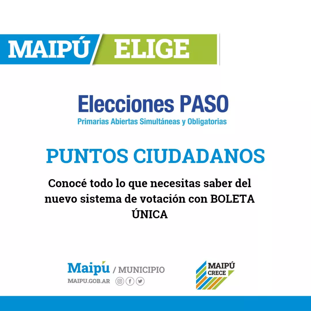 Boleta única Maipú Matías Stevanato