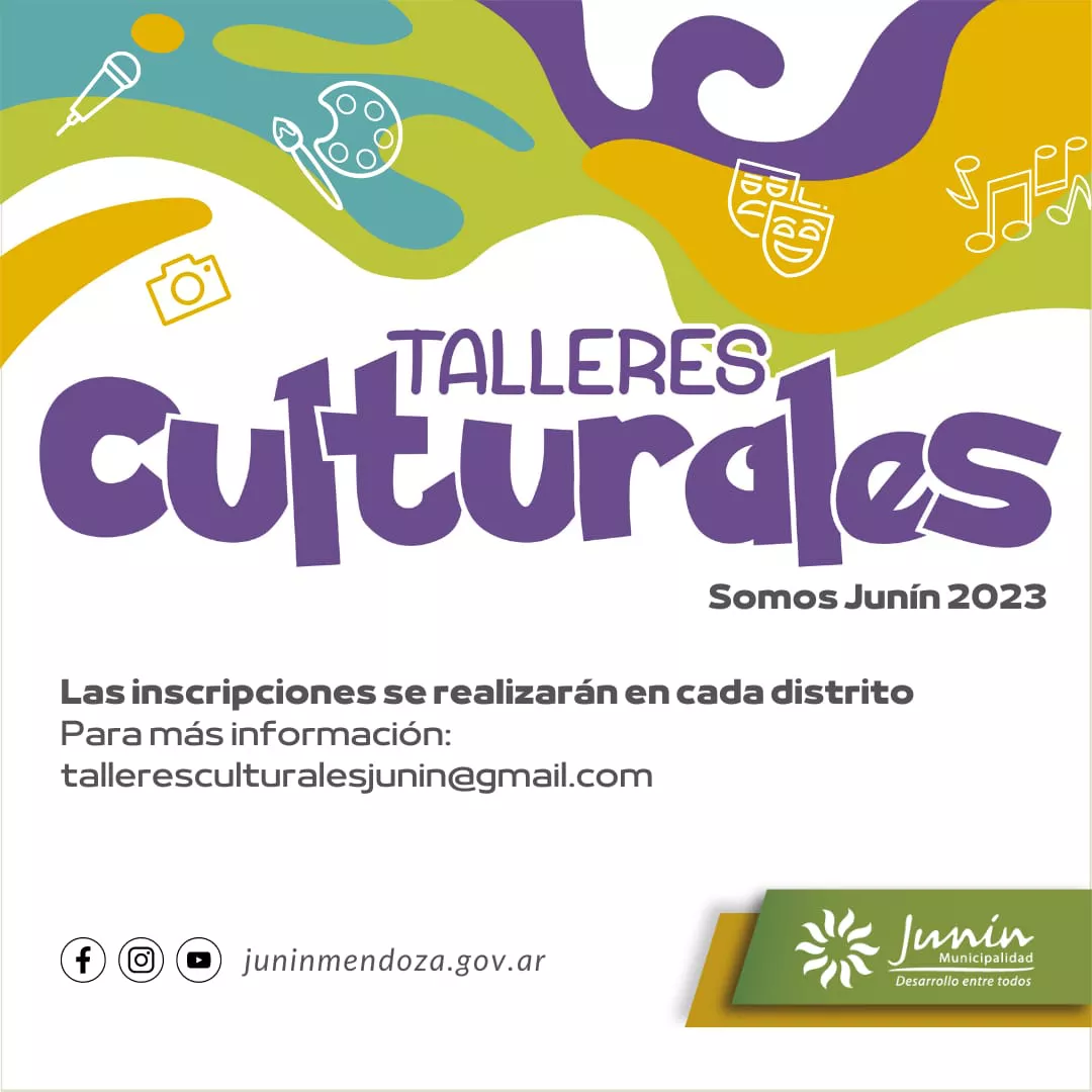 Talleres Culturales inicio