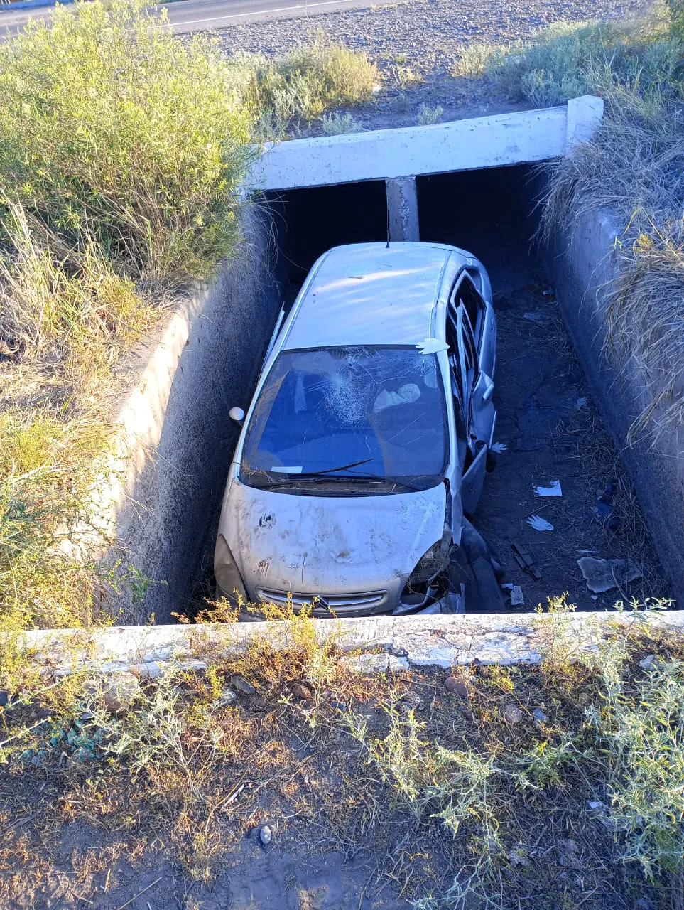 Vuelco en San Martín
