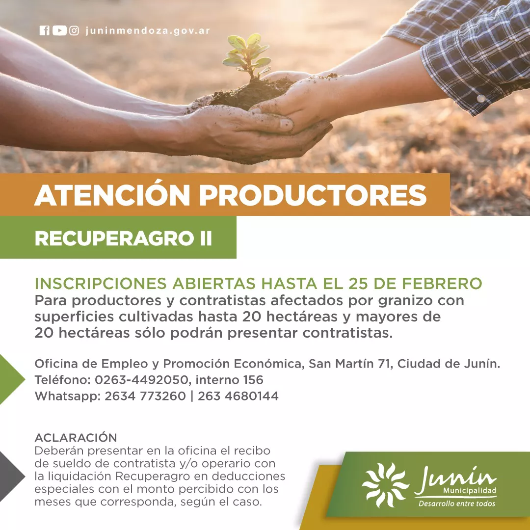 productores recuperagro
