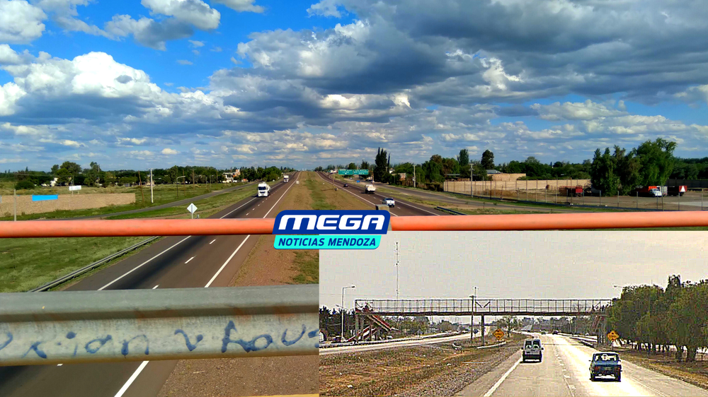 puente peatonal ruta 7