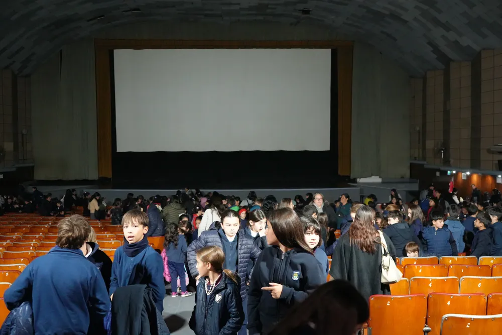 Alumnos en el Cine Ducal08