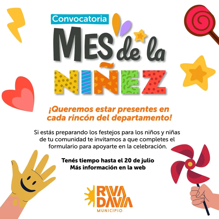 MES DE LA NIÑEZ CONVOCATORIA