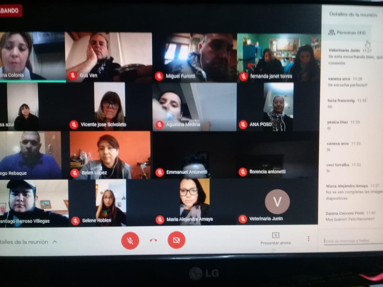 EXITOSA REALIZACIÓN DE UN CURSO DE MANIPULACIÓN DE ALIMENTOS DE FORMA VIRTUAL