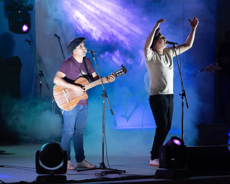 Peña Real solidaria en el anfiteatro-7853